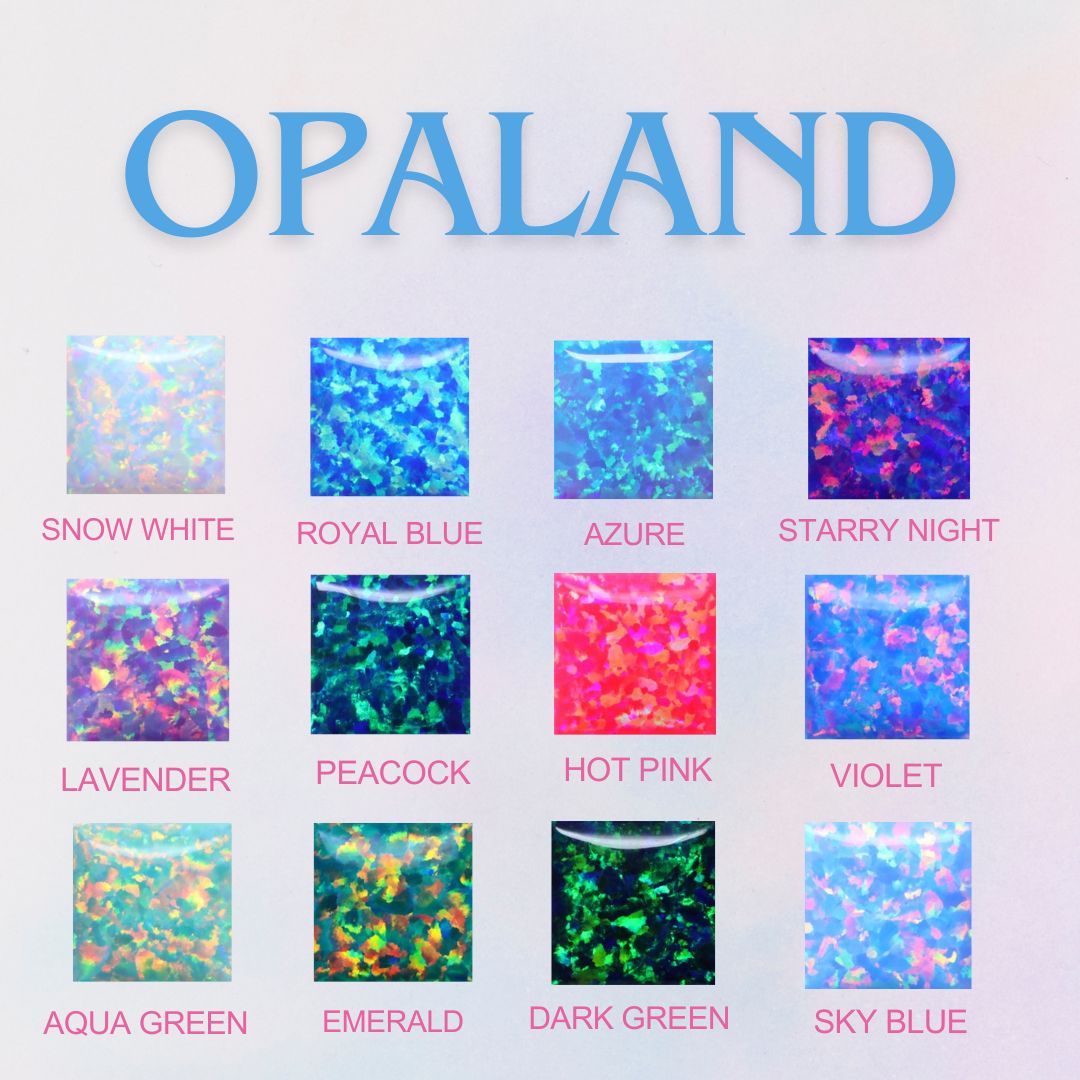 Opal Stud Earrings – Available in Many Stunning Colors - OpaLandJewelry