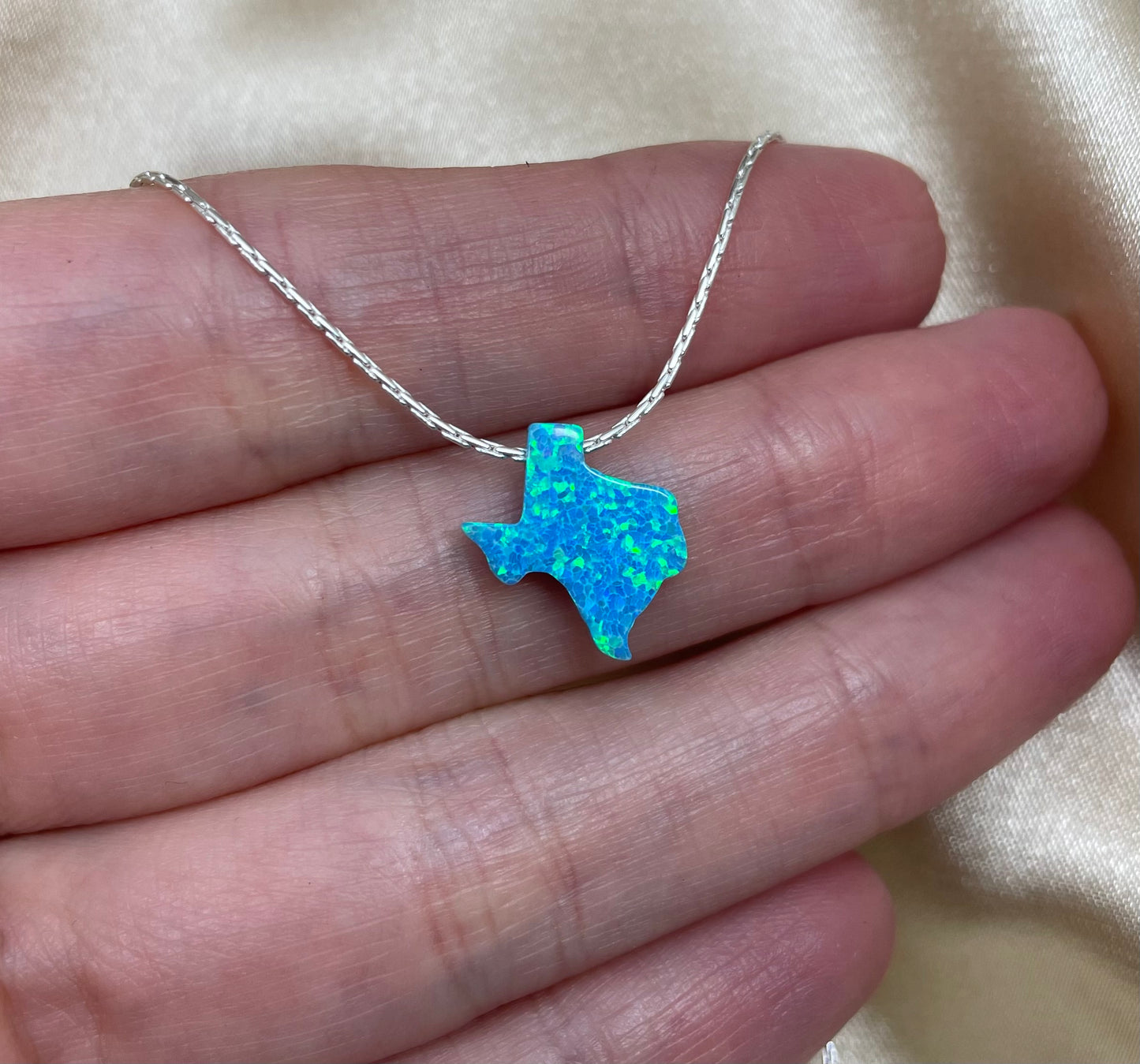 Texas State Necklace - OpaLandJewelry