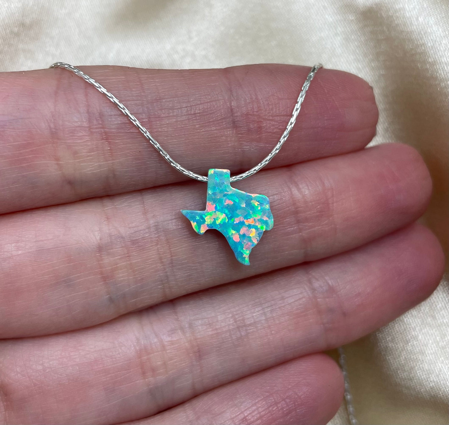 Texas State Necklace - OpaLandJewelry