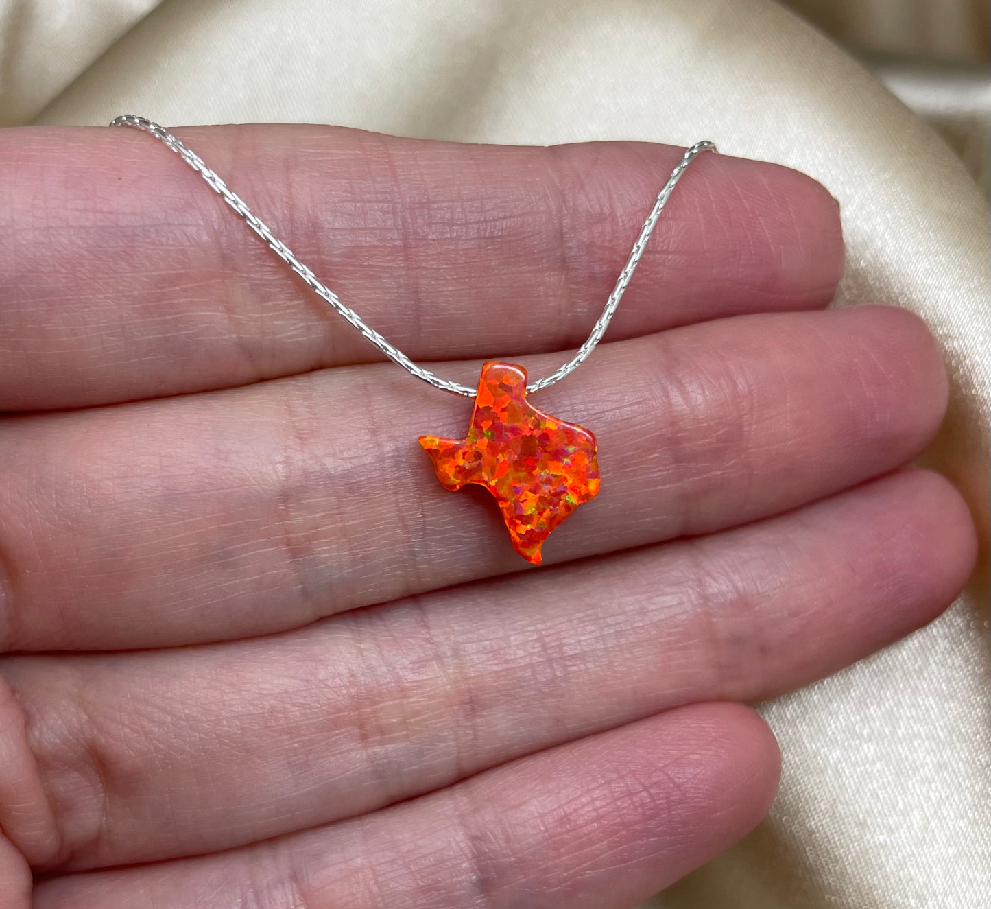Texas State Necklace - OpaLandJewelry