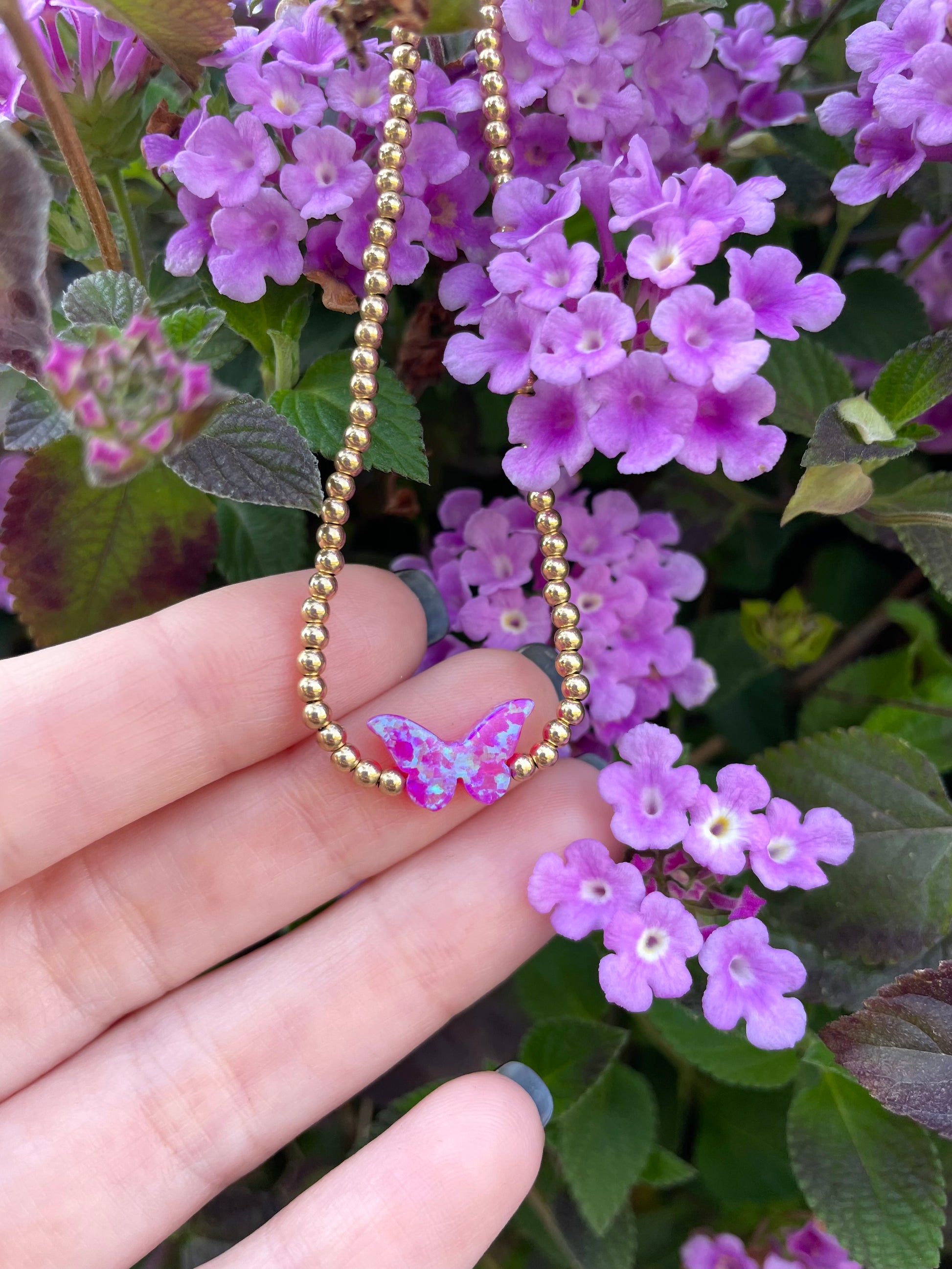 Opal Butterfly Bracelet – A Delicate Beauty - OpaLandJewelry