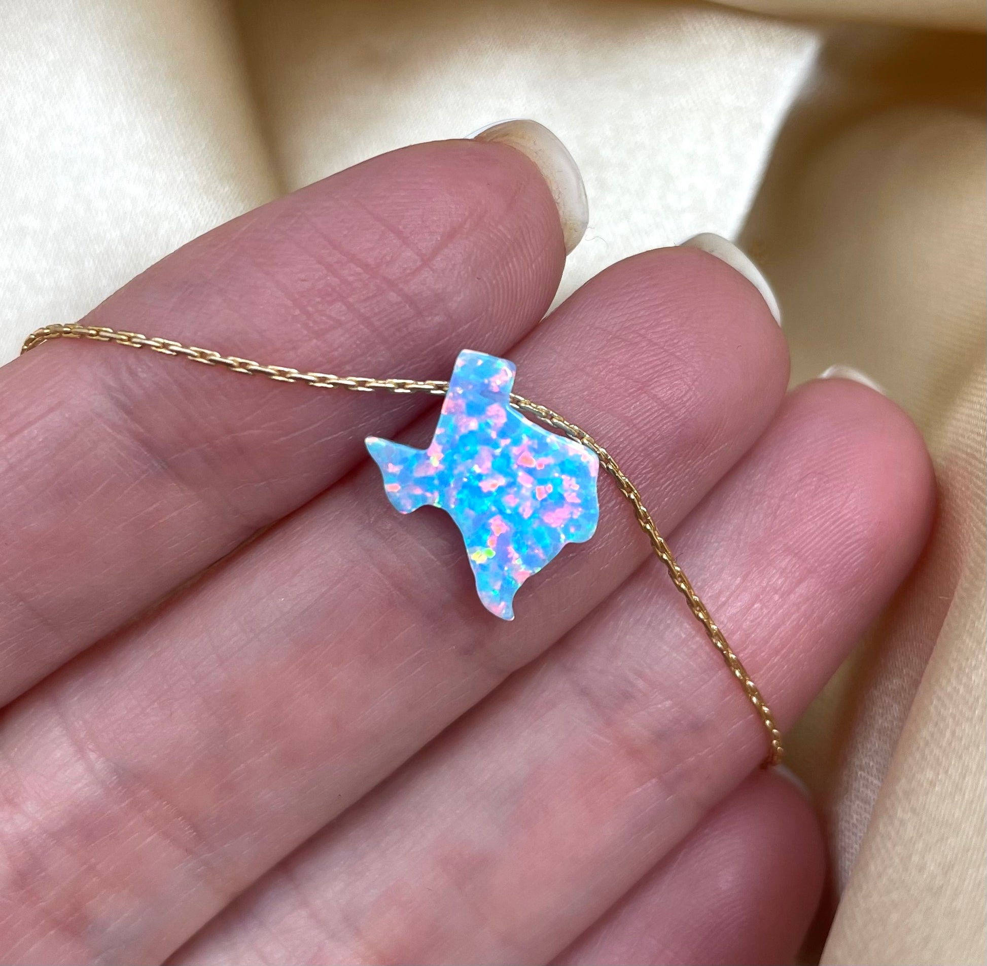 Texas State Necklace - OpaLandJewelry