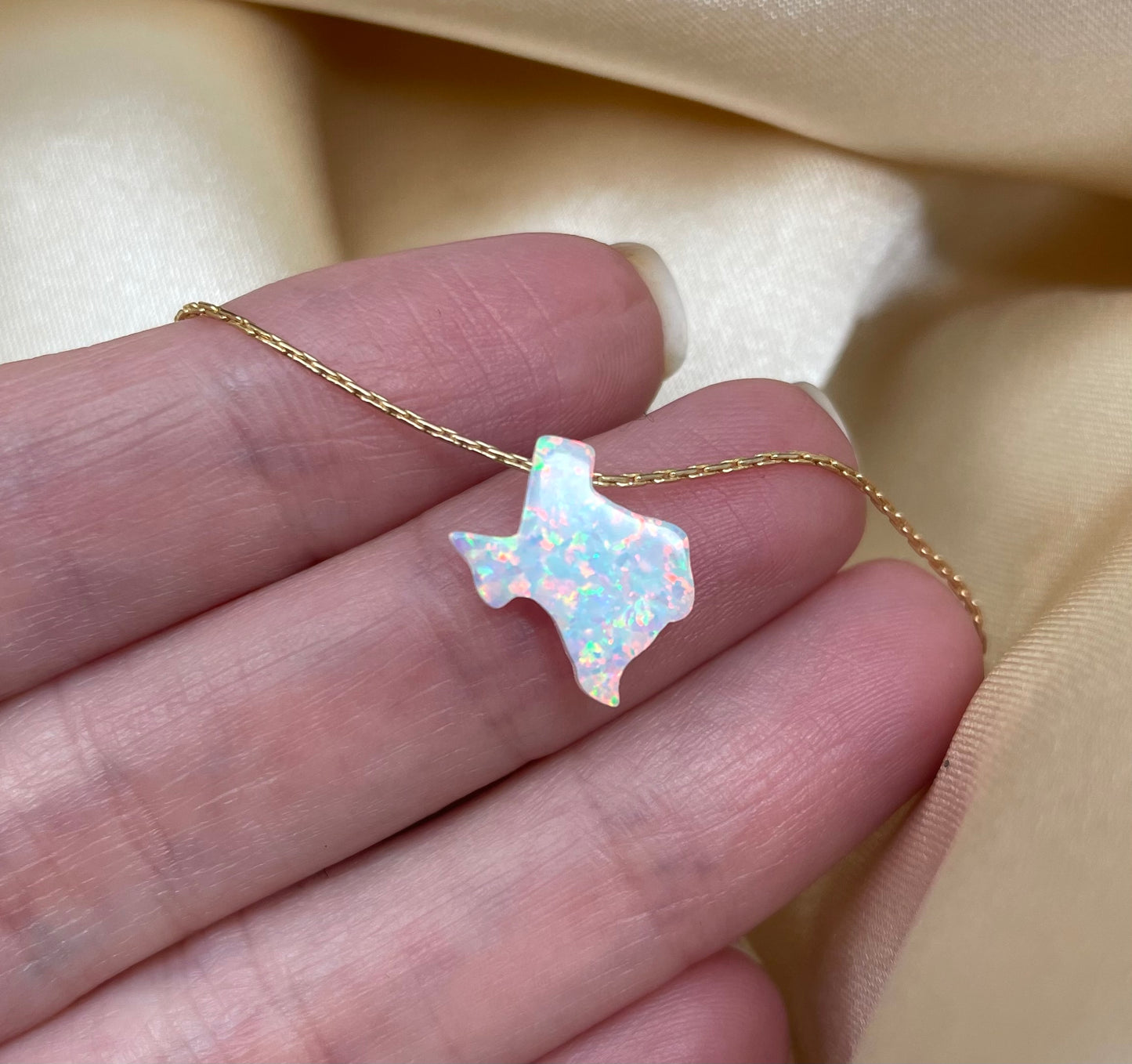 Texas State Necklace - OpaLandJewelry