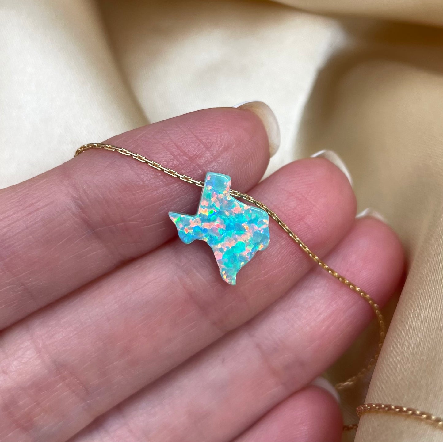 Texas State Necklace - OpaLandJewelry