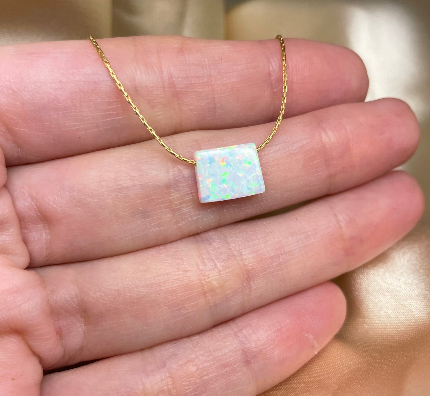 Opal State Necklace – Pick Your State - OpaLandJewelry