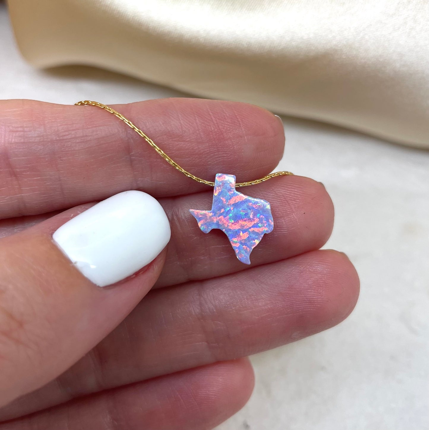 Texas State Necklace - OpaLandJewelry