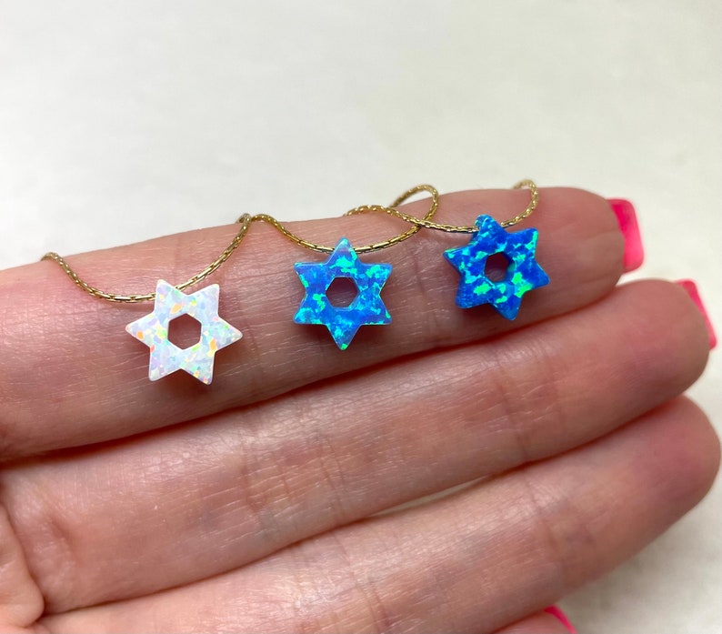 Star of David Necklace – Judaica Jewelry – OpaLandJewelry