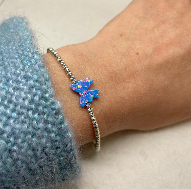 Opal Bow Bracelet – Feminine Jewelry