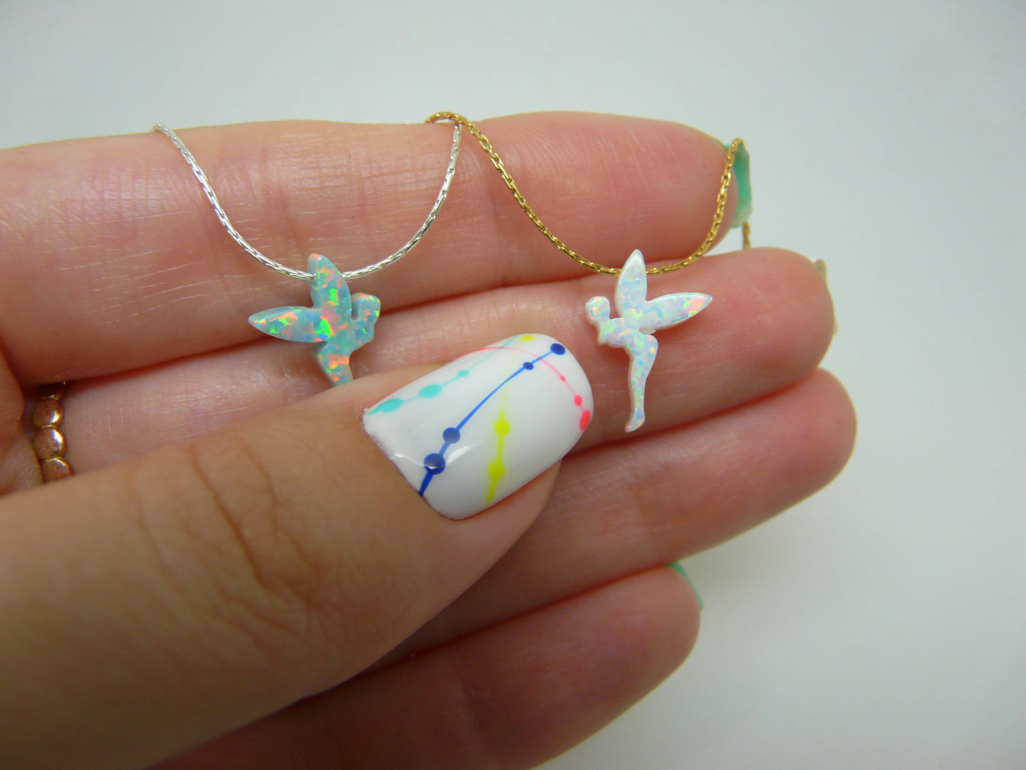 fairy opal necklace