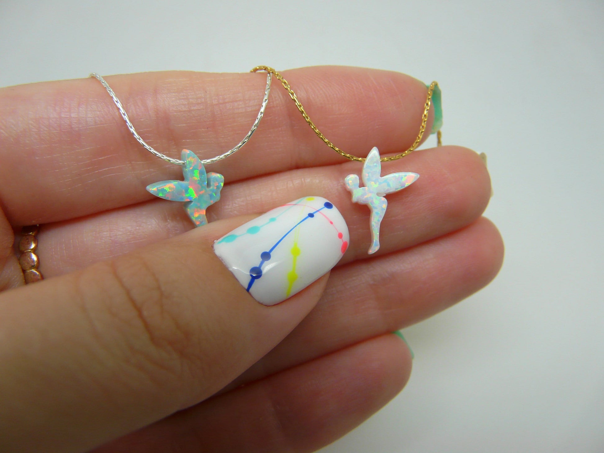 fairy opal necklace
