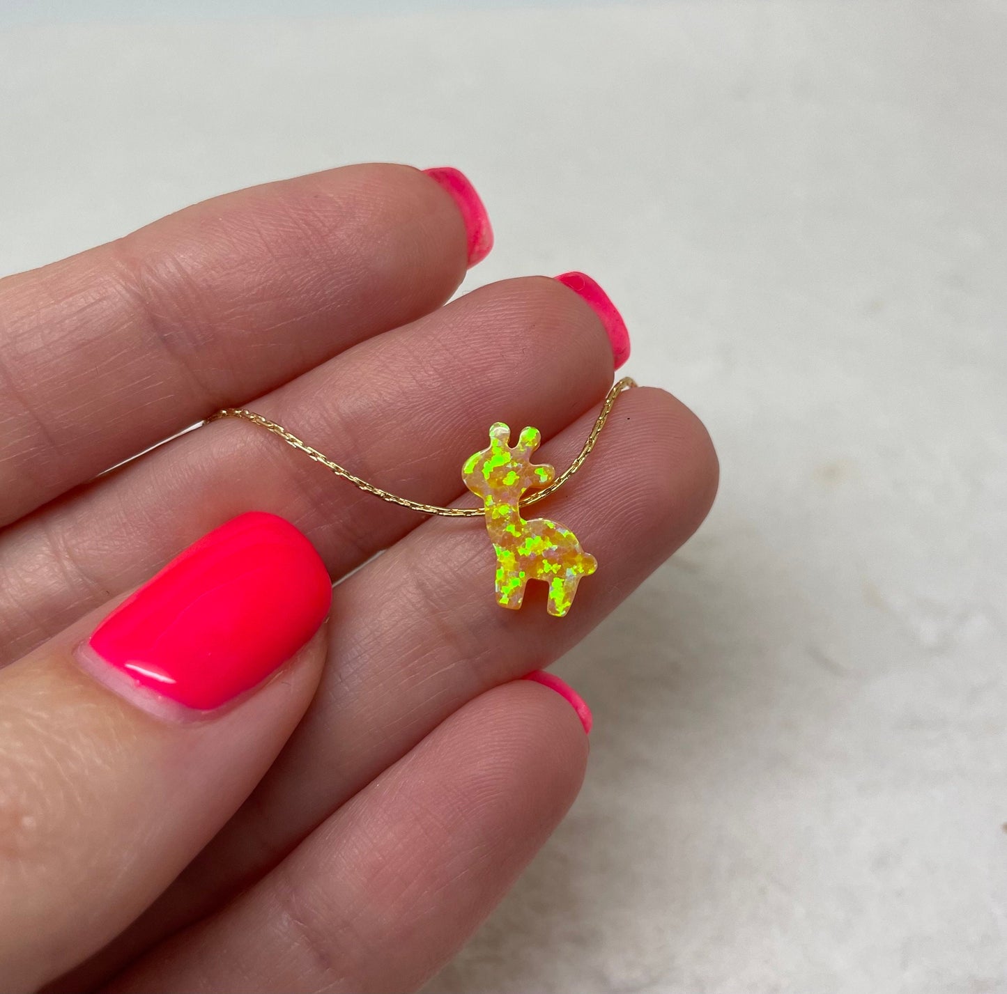 Giraffe Necklace – Playful Jewelry for Animal Lovers
