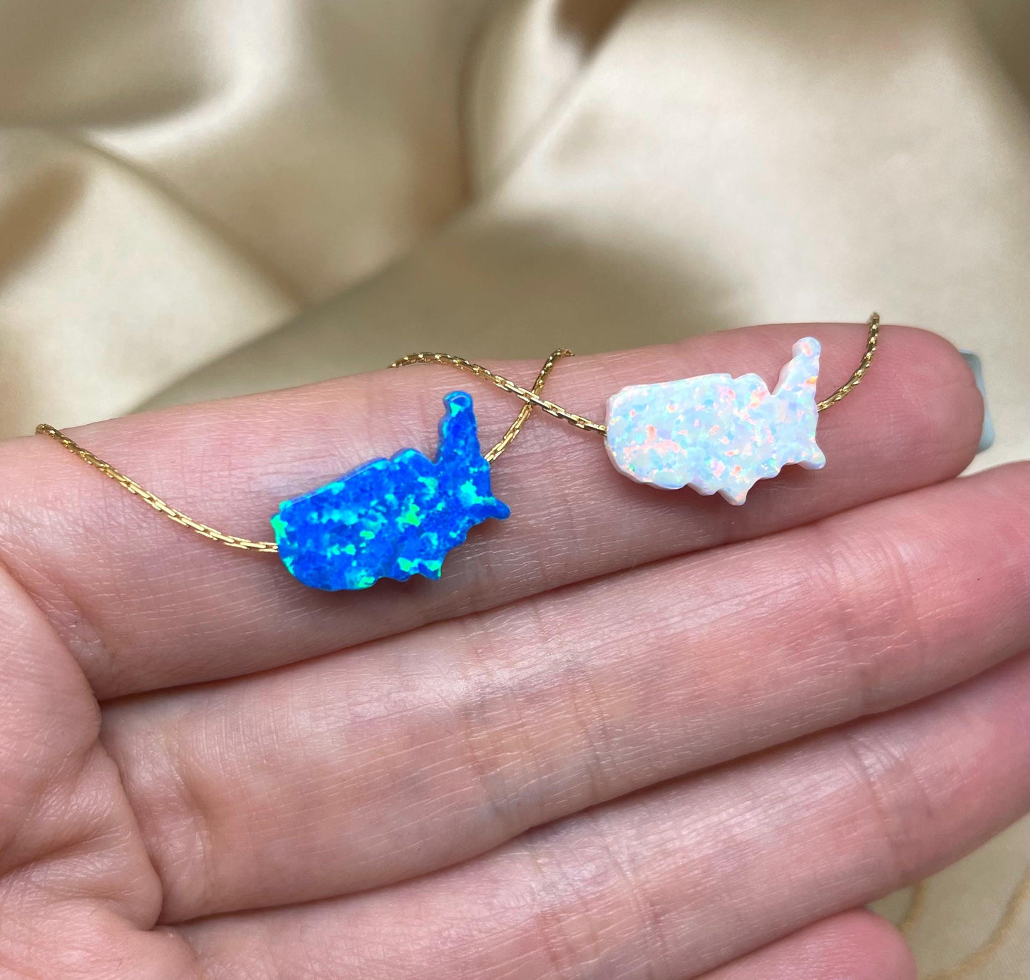 USA Map Necklace – A Unique Symbol of American Pride