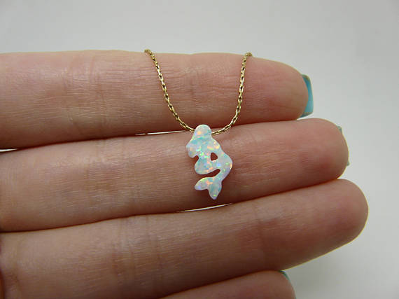 Mermaid Opal necklace - OpaLandJewelry
