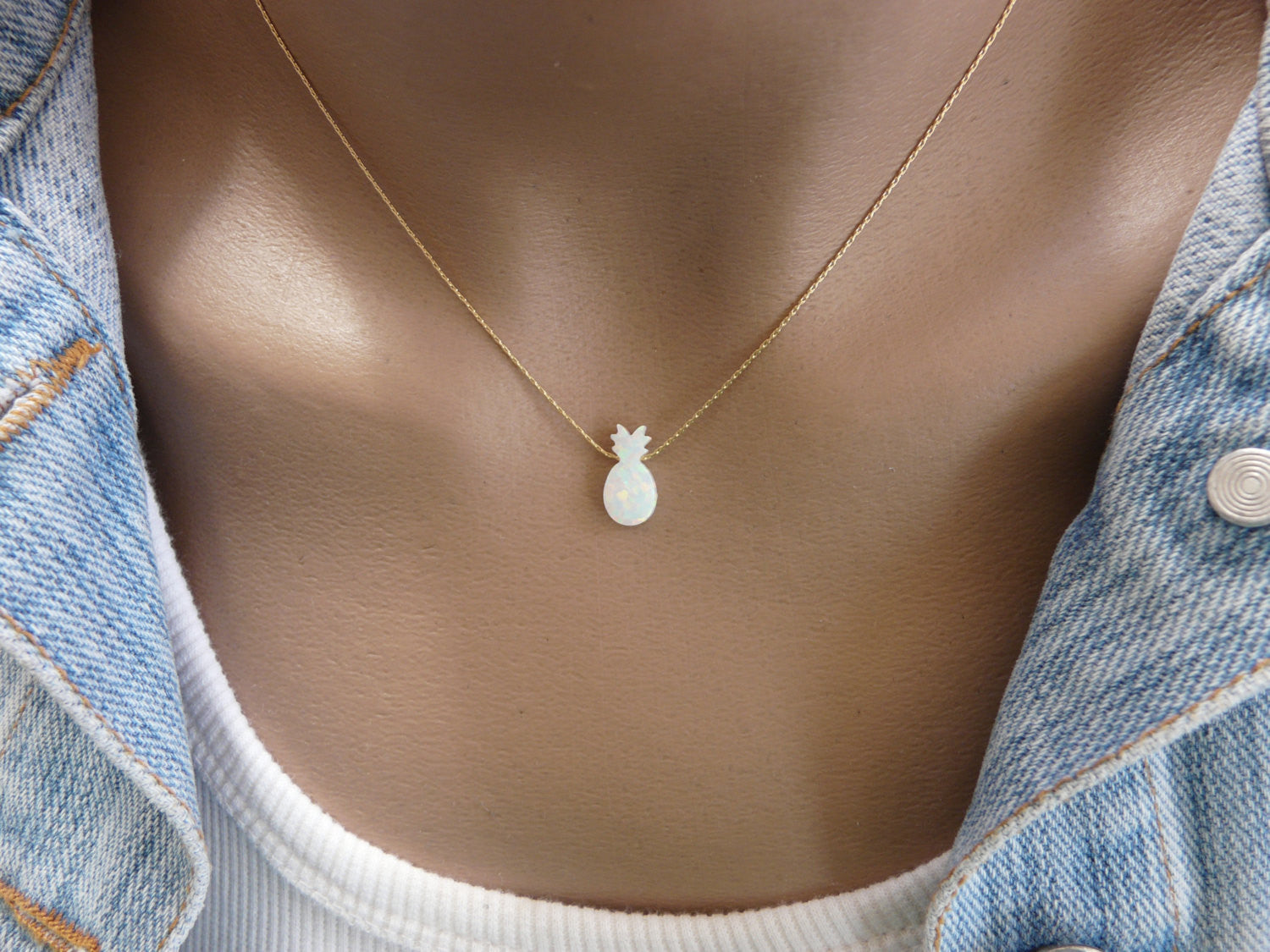 Pineapple necklace - OpaLandJewelry