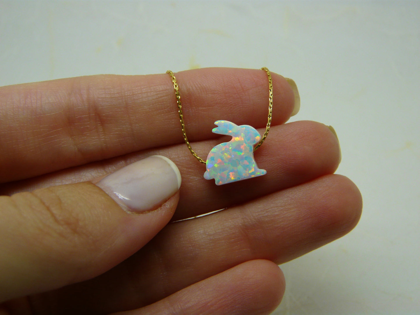 Rabbit necklace - OpaLandJewelry