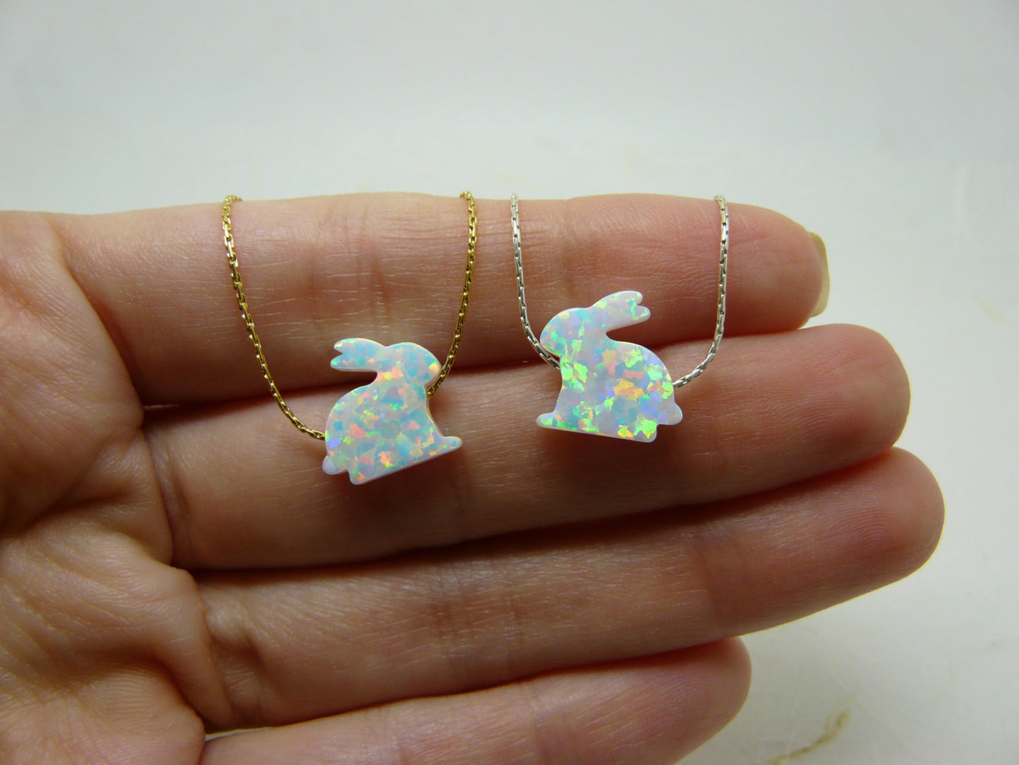 Rabbit necklace - OpaLandJewelry