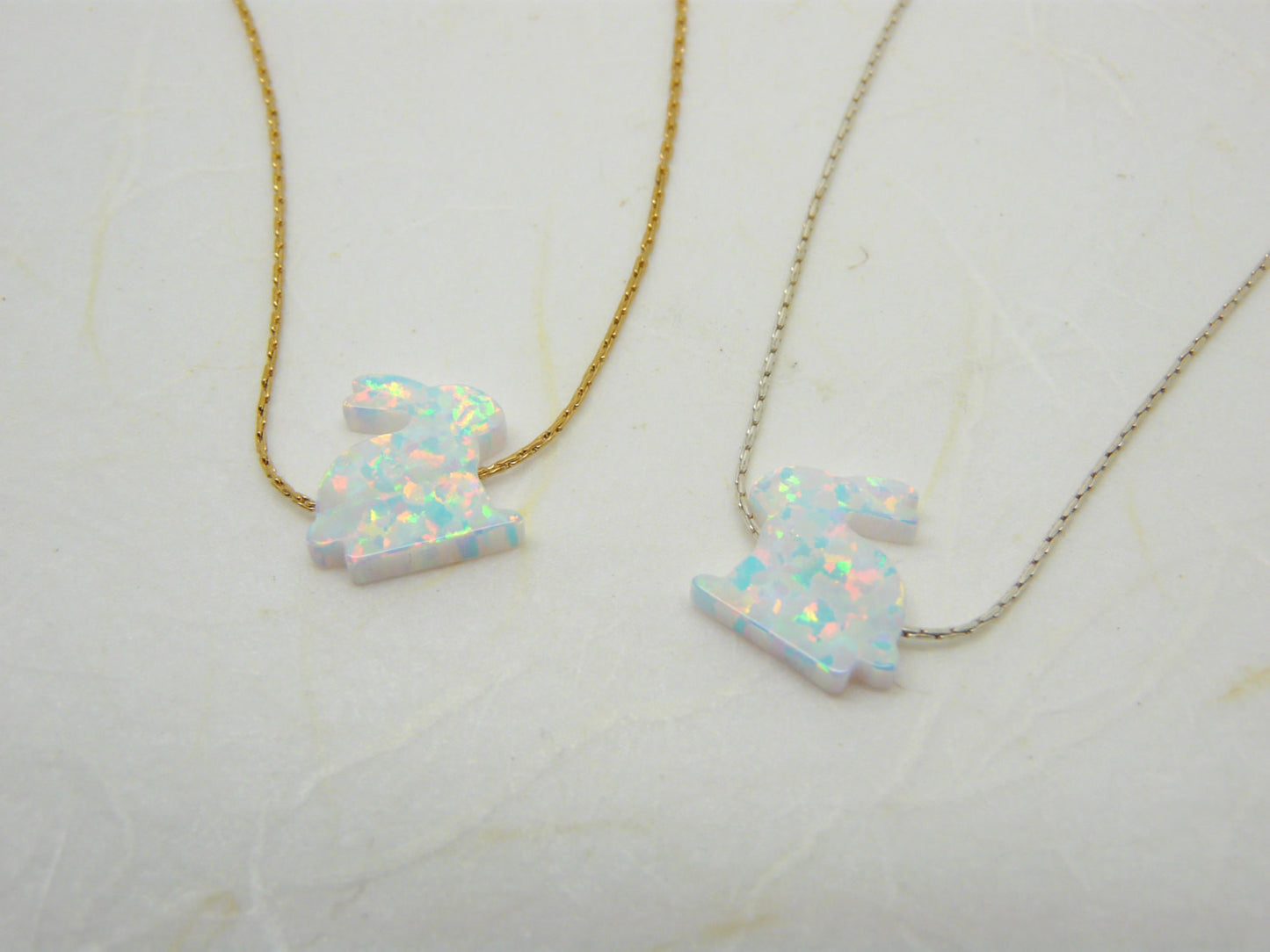 Rabbit necklace - OpaLandJewelry