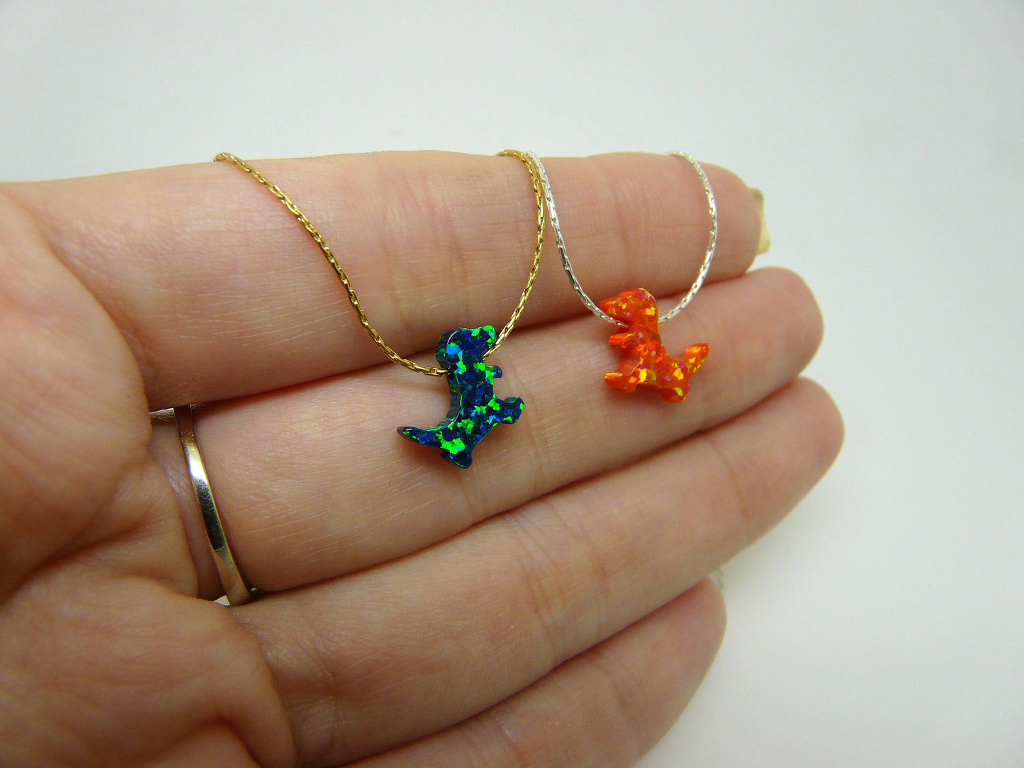 Dinosaur necklace