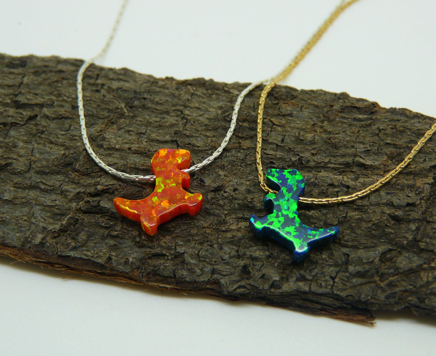 Dinosaur necklace