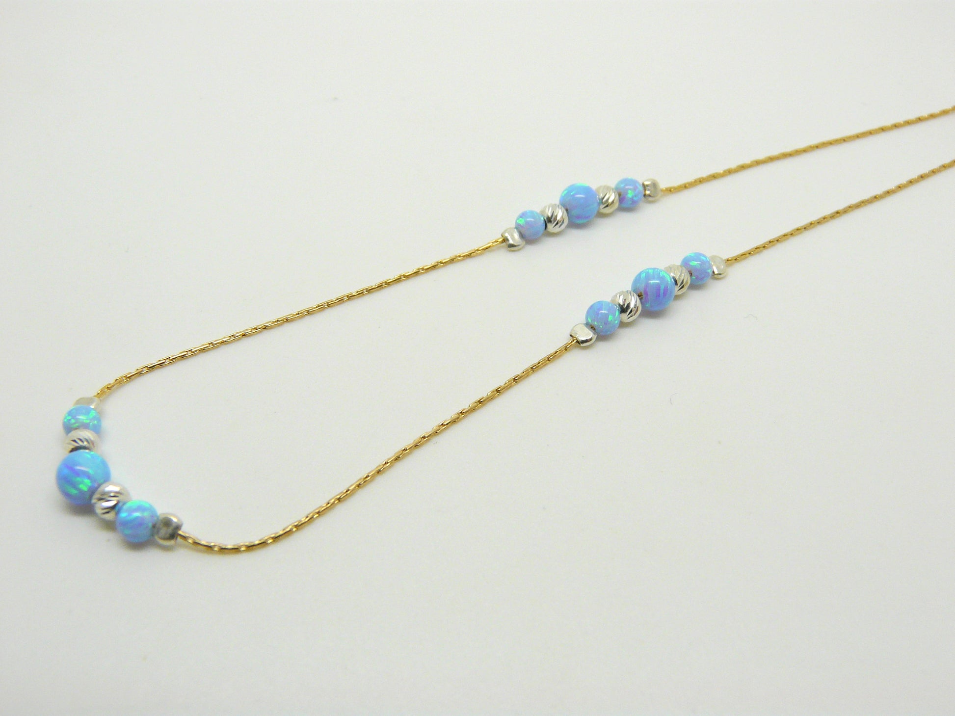 Women's' Boho Opal  Beaded Anklet