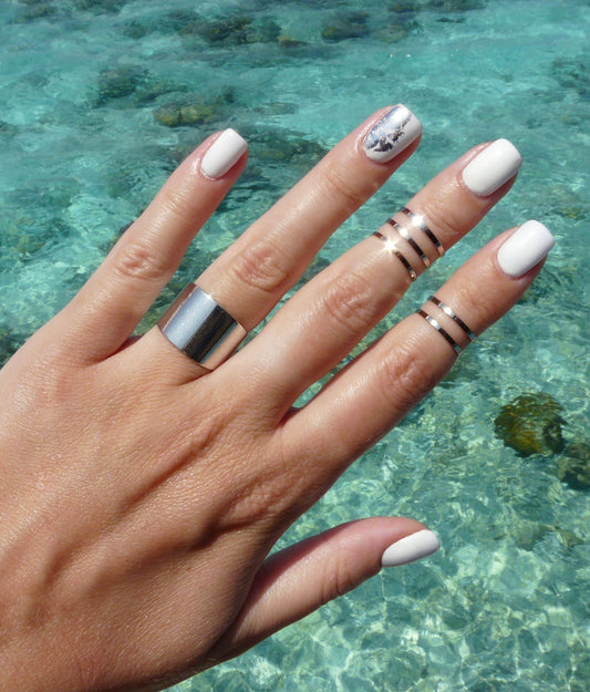 Knuckle Ring Set – Minimalist & Stacking Perfection - OpaLandJewelry