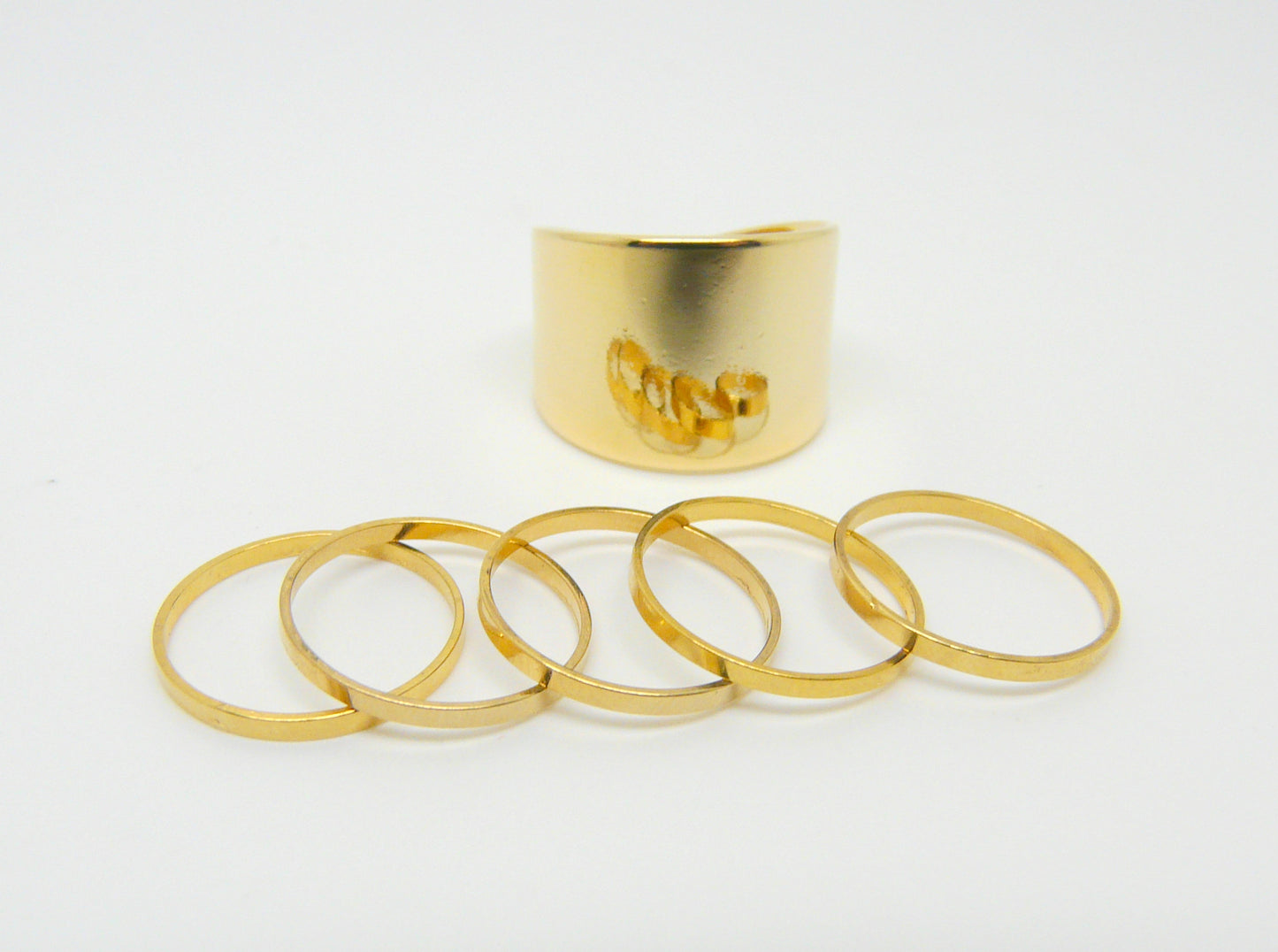 Knuckle Ring Set – Minimalist & Stacking Perfection - OpaLandJewelry