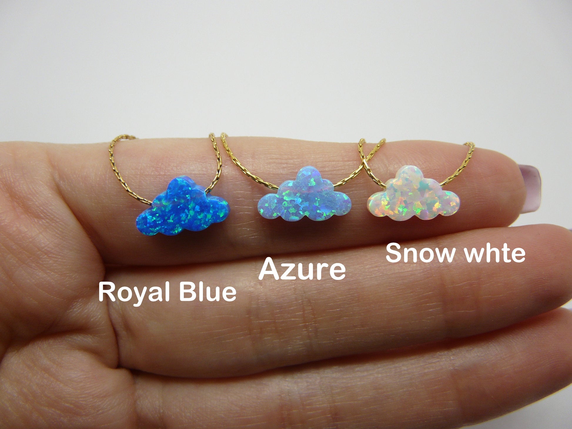 Cloud necklace