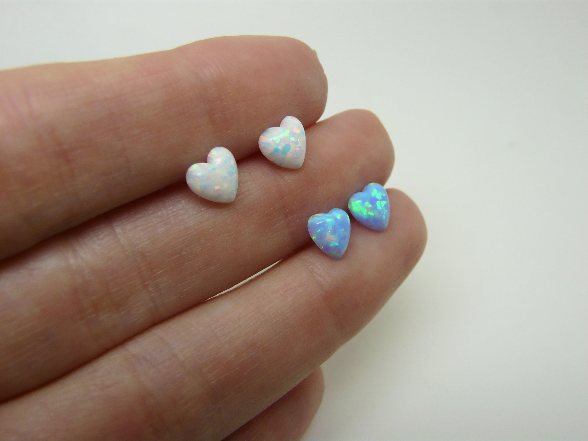 Sterling silver stud earrings