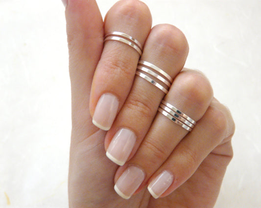 8 above the knuckle rings - OpaLandJewelry