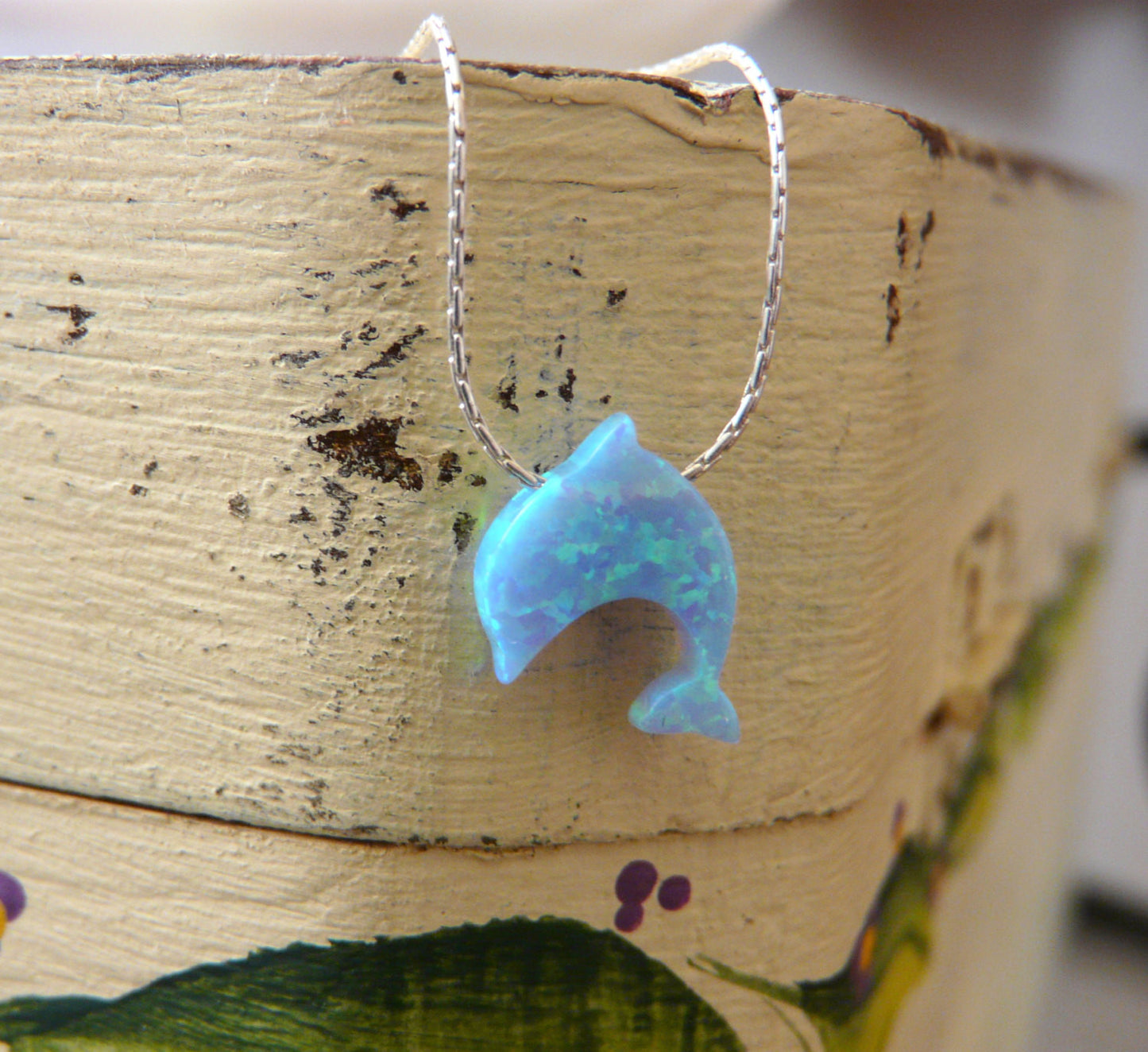 Dolphin Opal necklace - OpaLandJewelry
