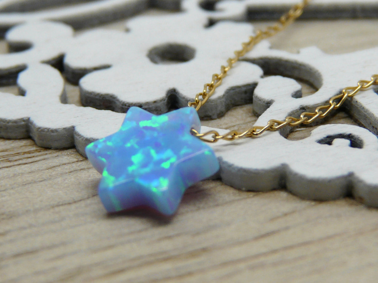 Star of David necklace - OpaLandJewelry