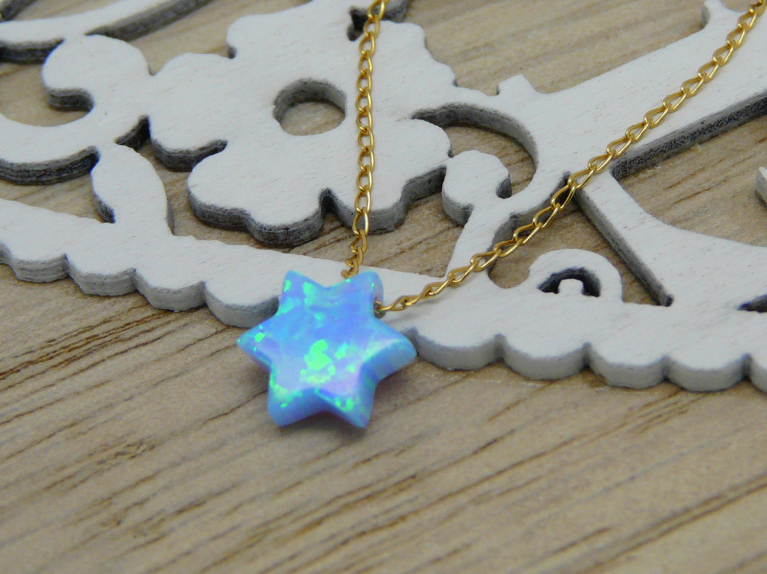 Star of David necklace - OpaLandJewelry