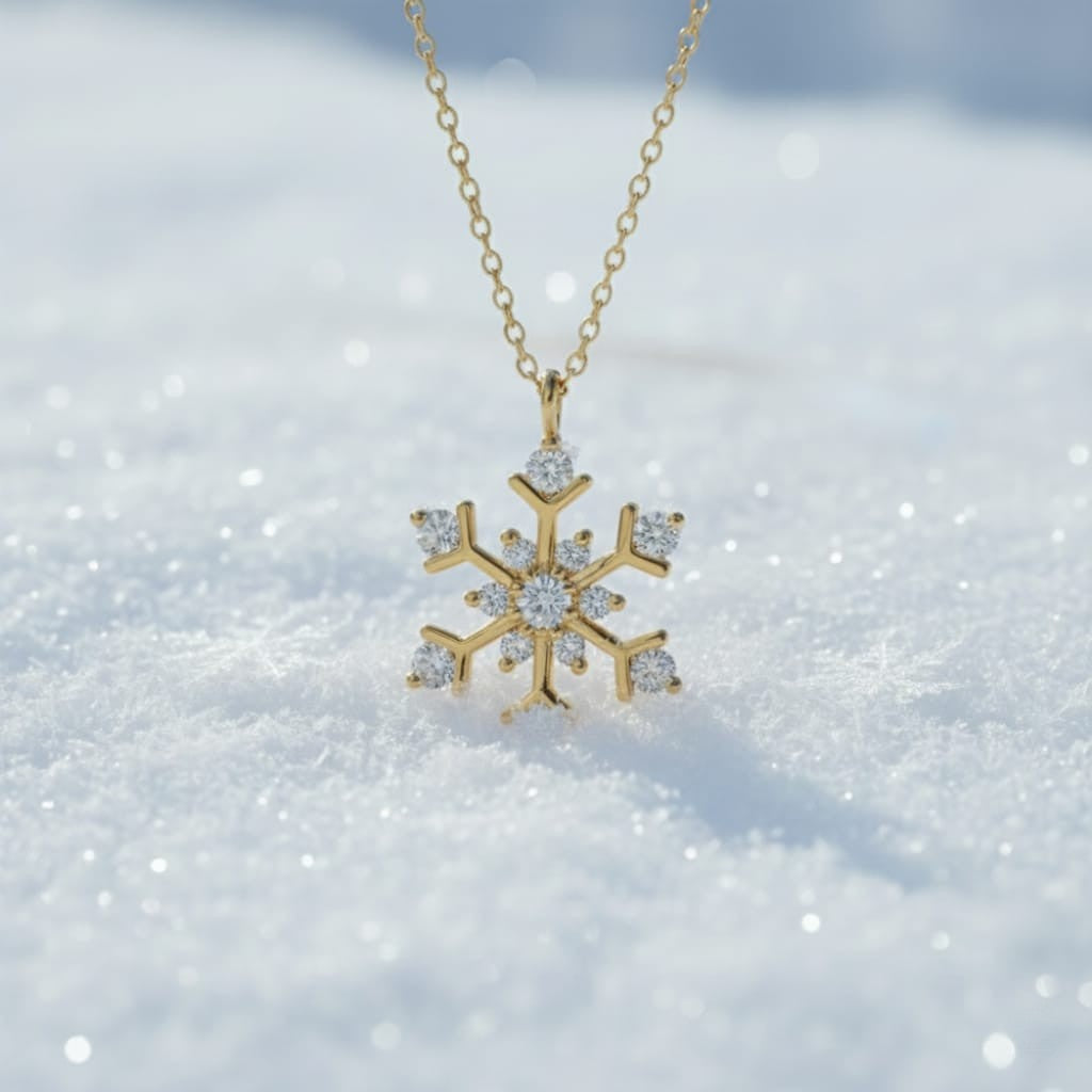 Snowflake Sparkle Necklace