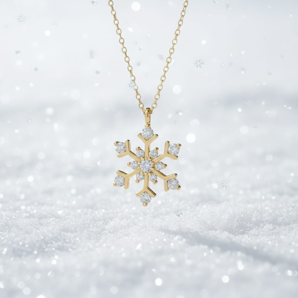 Snowflake Sparkle Necklace