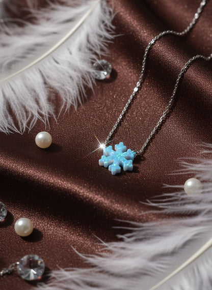 Snowflake Necklace – Winter Wonderland Charm