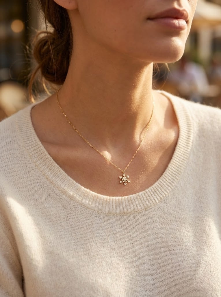 Snowflake Sparkle Necklace