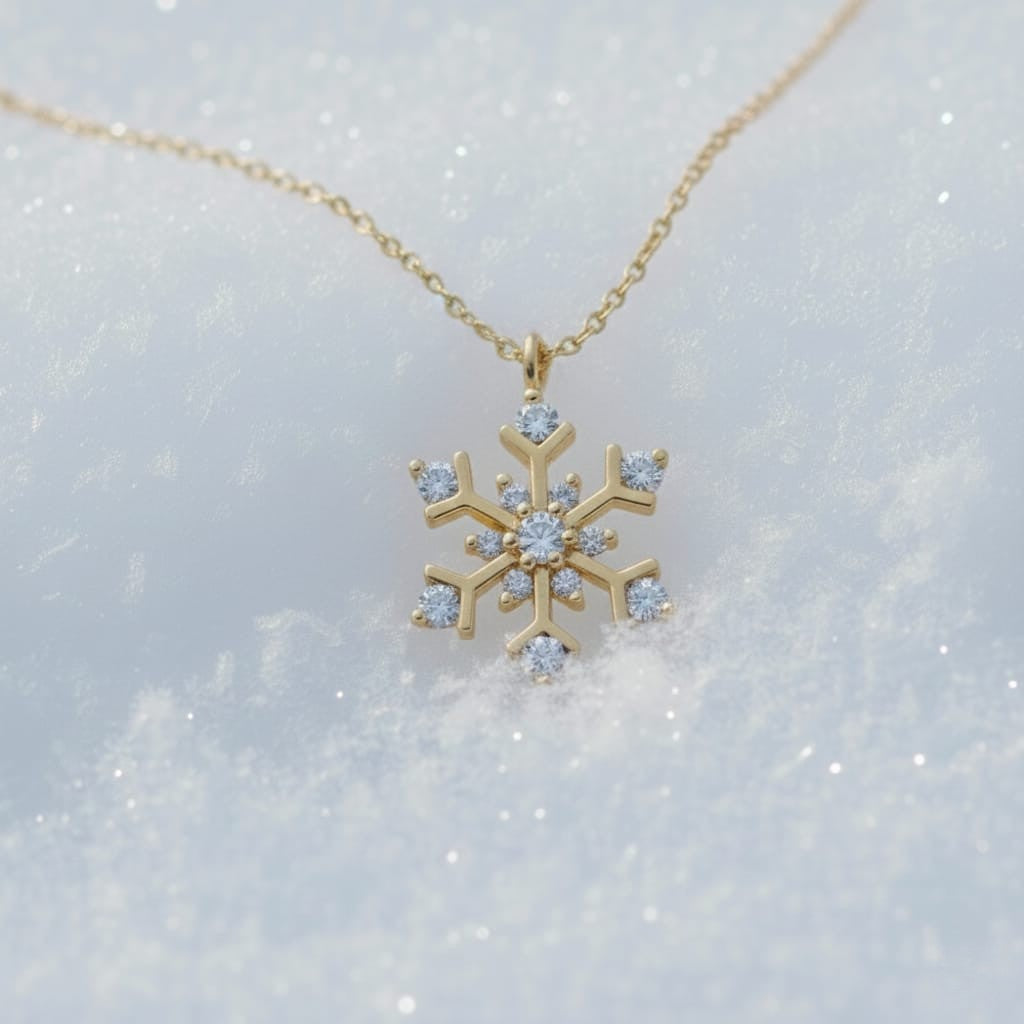Snowflake Sparkle Necklace