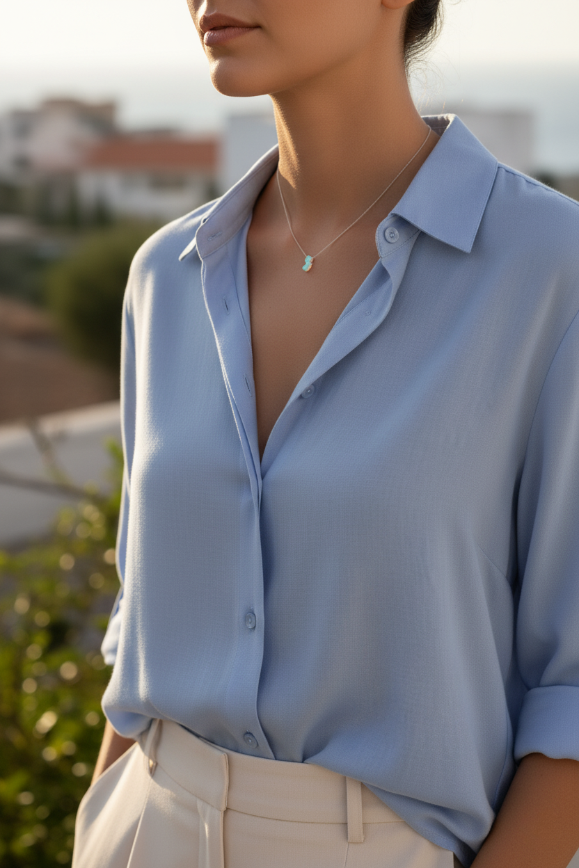 New Jersey Opal Necklace — NJ State Pendant