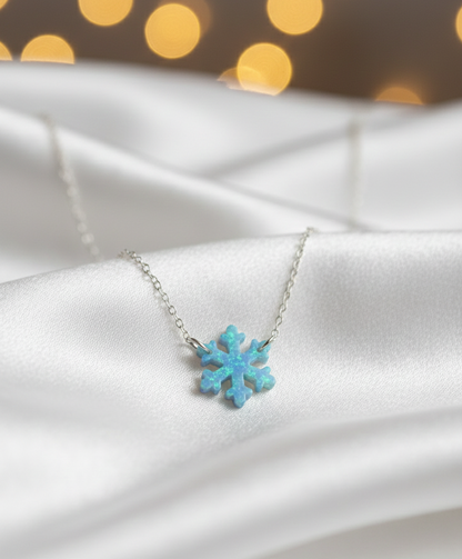 Snowflake Necklace – Winter Wonderland Charm