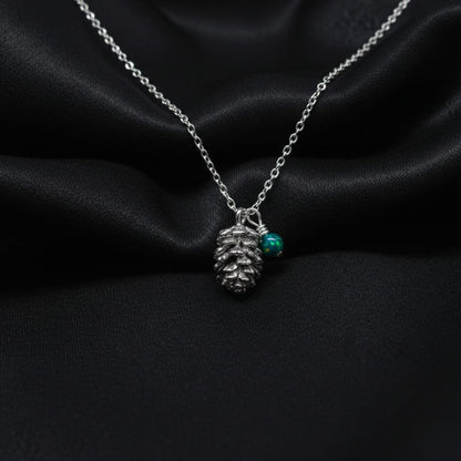 Pinecone Necklace – Cozy Winter Charm