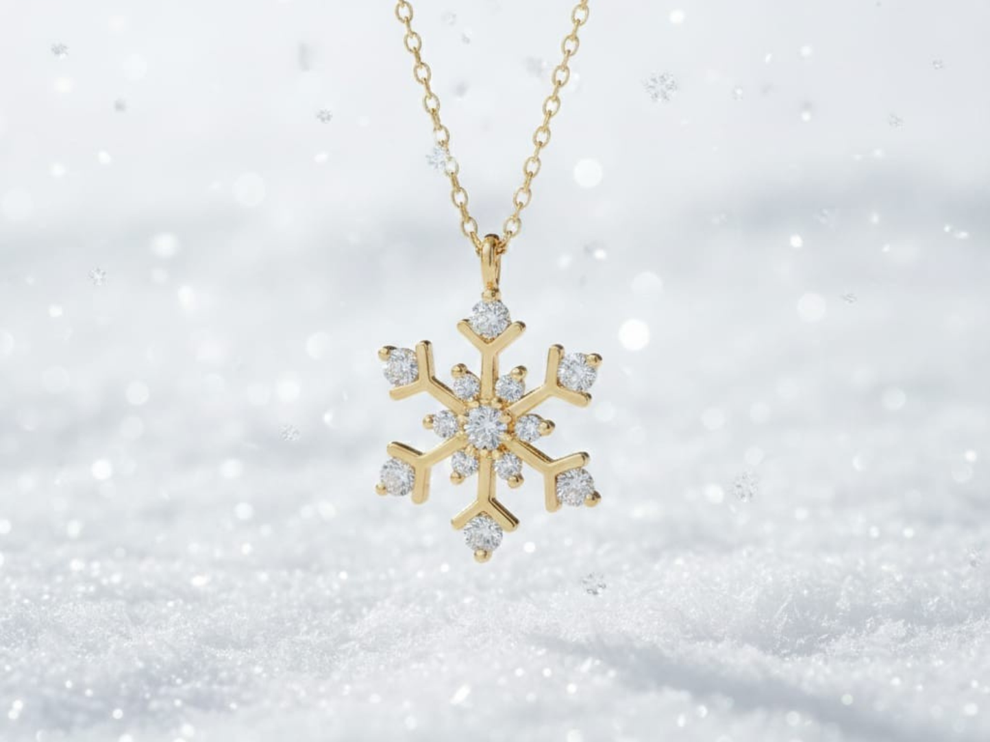 Snowflake Sparkle Necklace