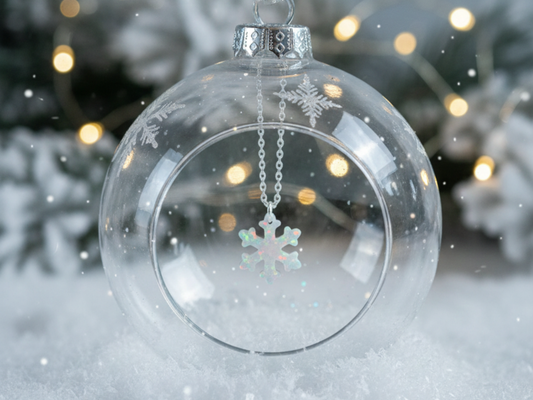 Snowflake Opal Necklace