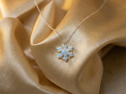 Snowflake Opal Necklace
