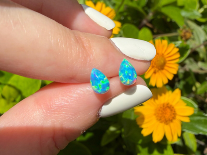 Opal earrings 