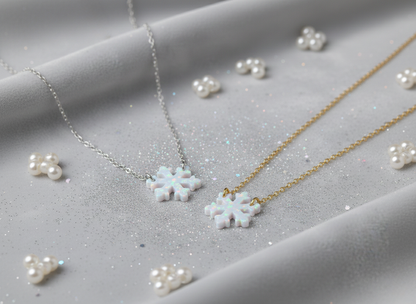 Snowflake Necklace – Winter Wonderland Charm