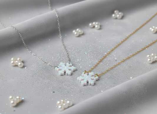Snowflake Necklace – Winter Wonderland Charm