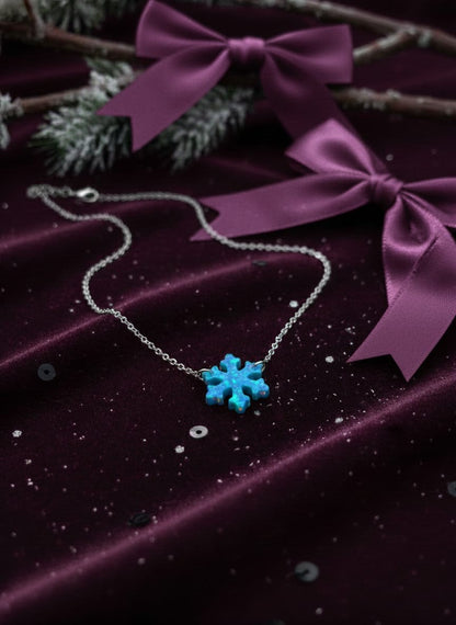Snowflake Necklace – Winter Wonderland Charm