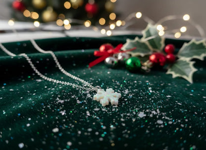 Snowflake Opal Necklace