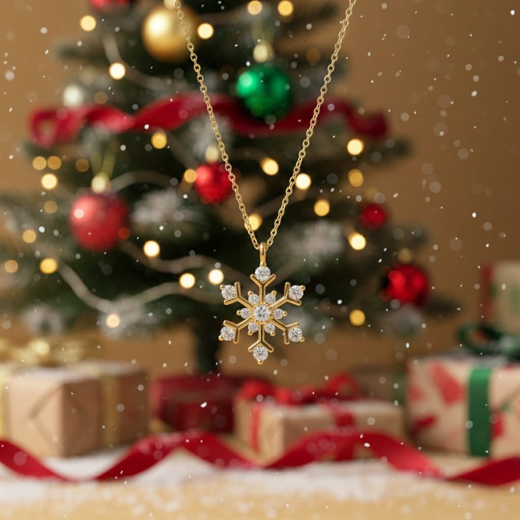 Snowflake Sparkle Necklace