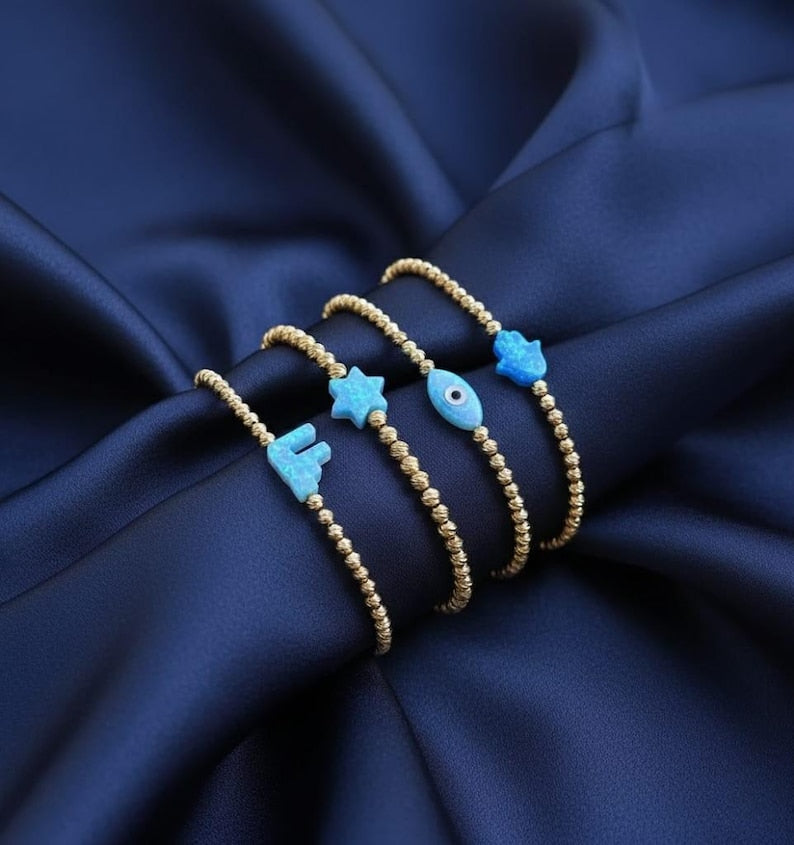 Opal Evil Eye Protection Bracelet